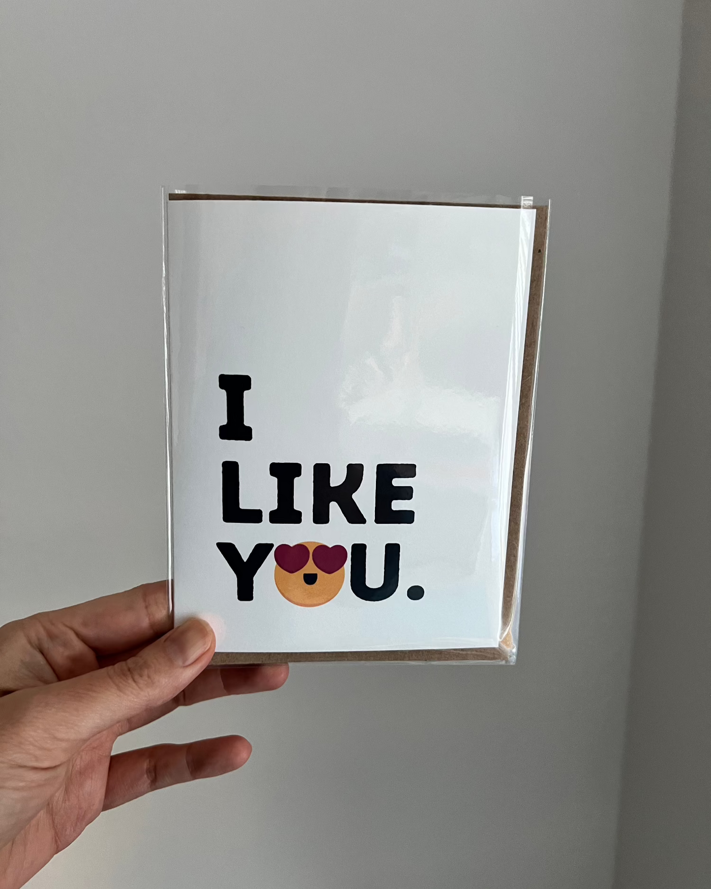 I like you.