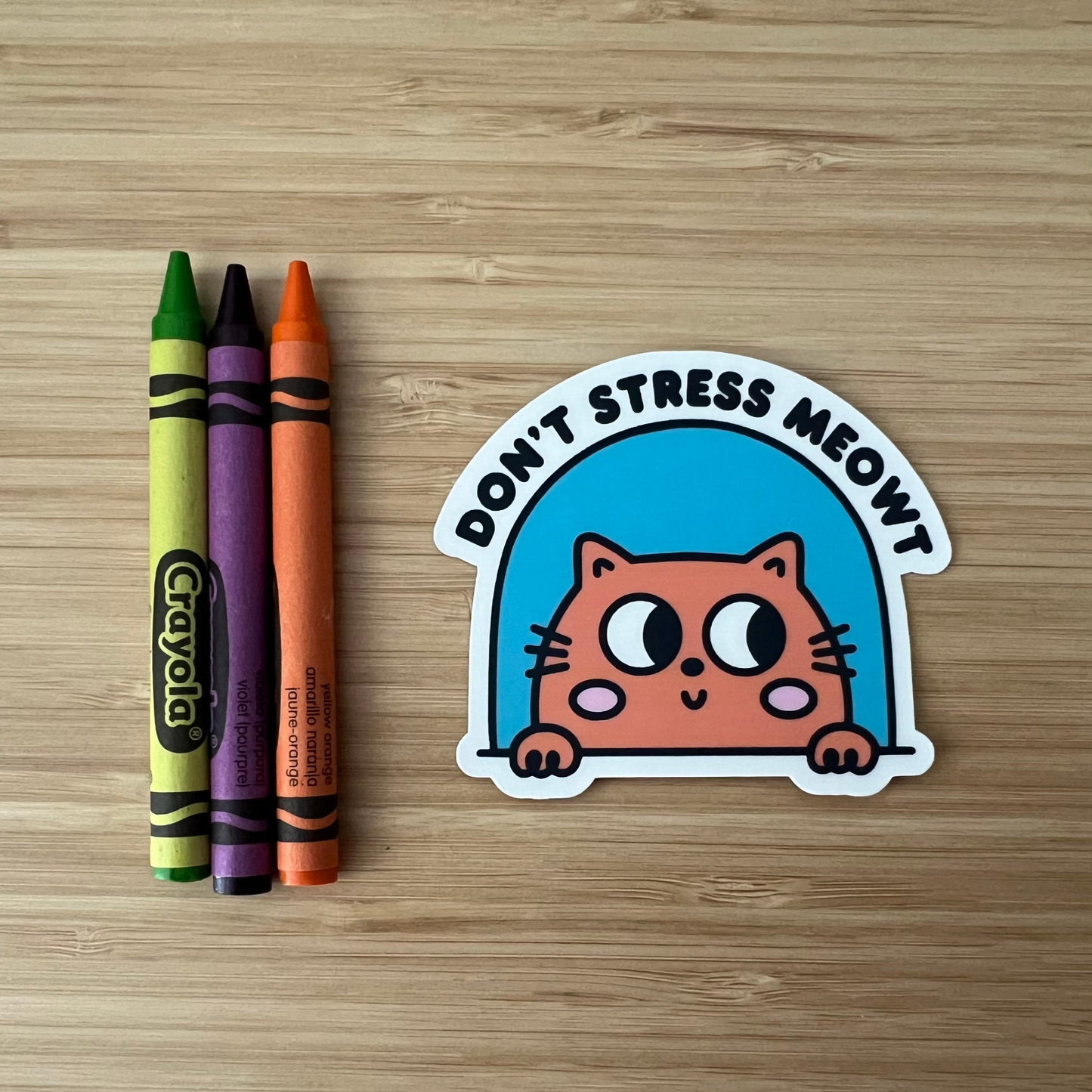 Don't Stress Meowt | Sticker