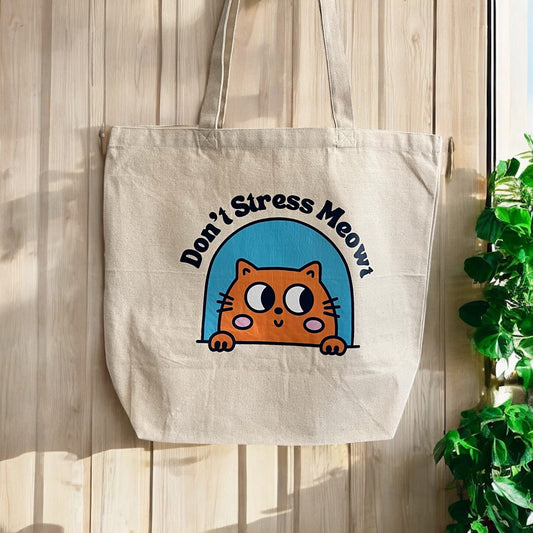 Don’t Stress Meowt | Tote Bag