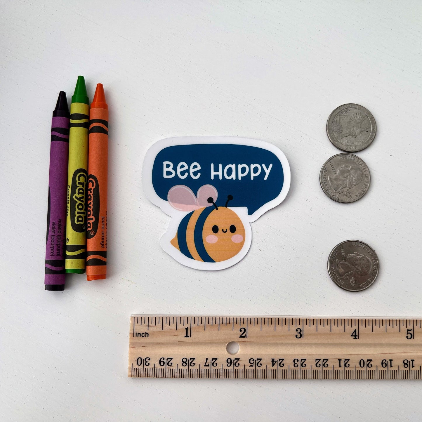 Bee Happy | Sticker