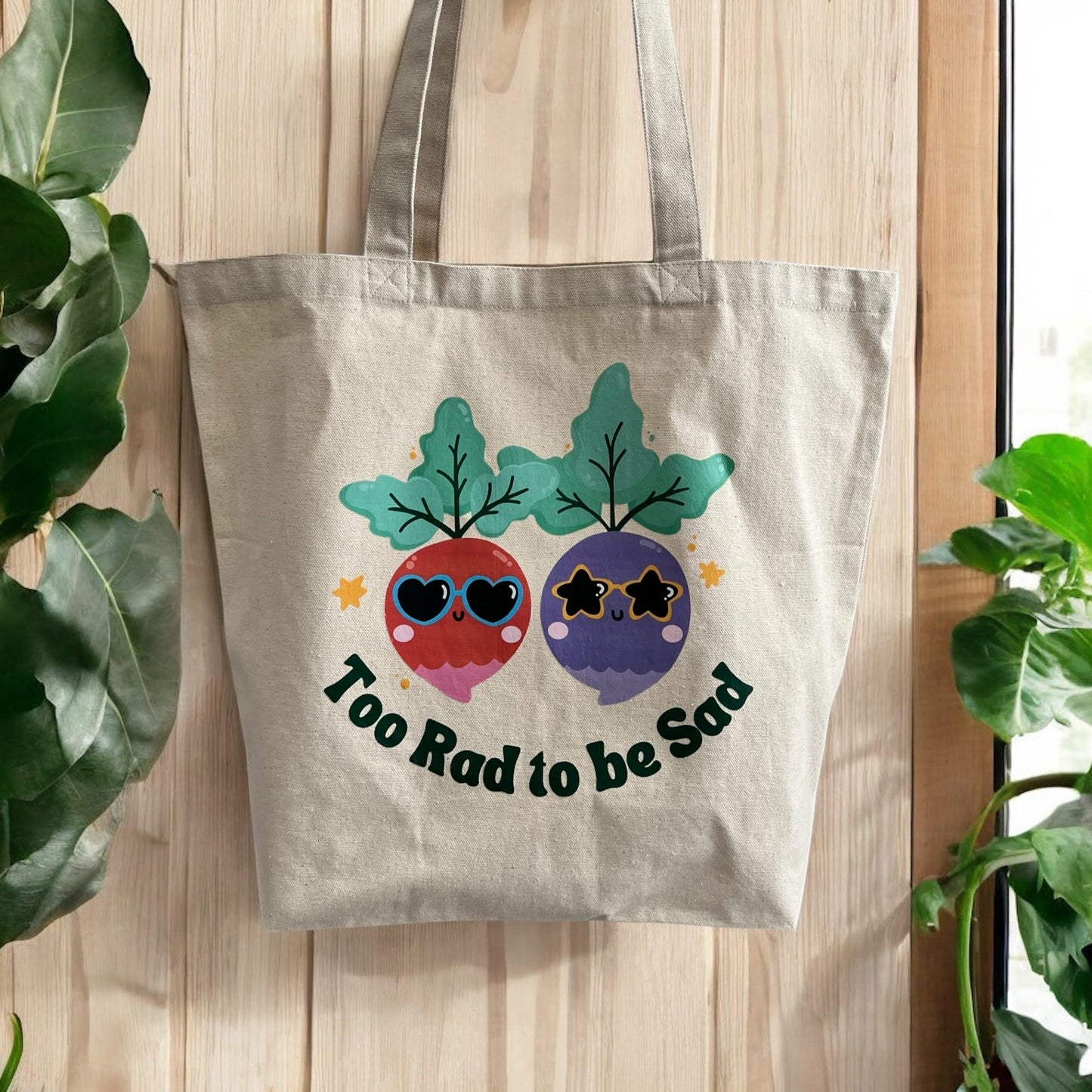 Too Rad to be Sad | Tote Bag