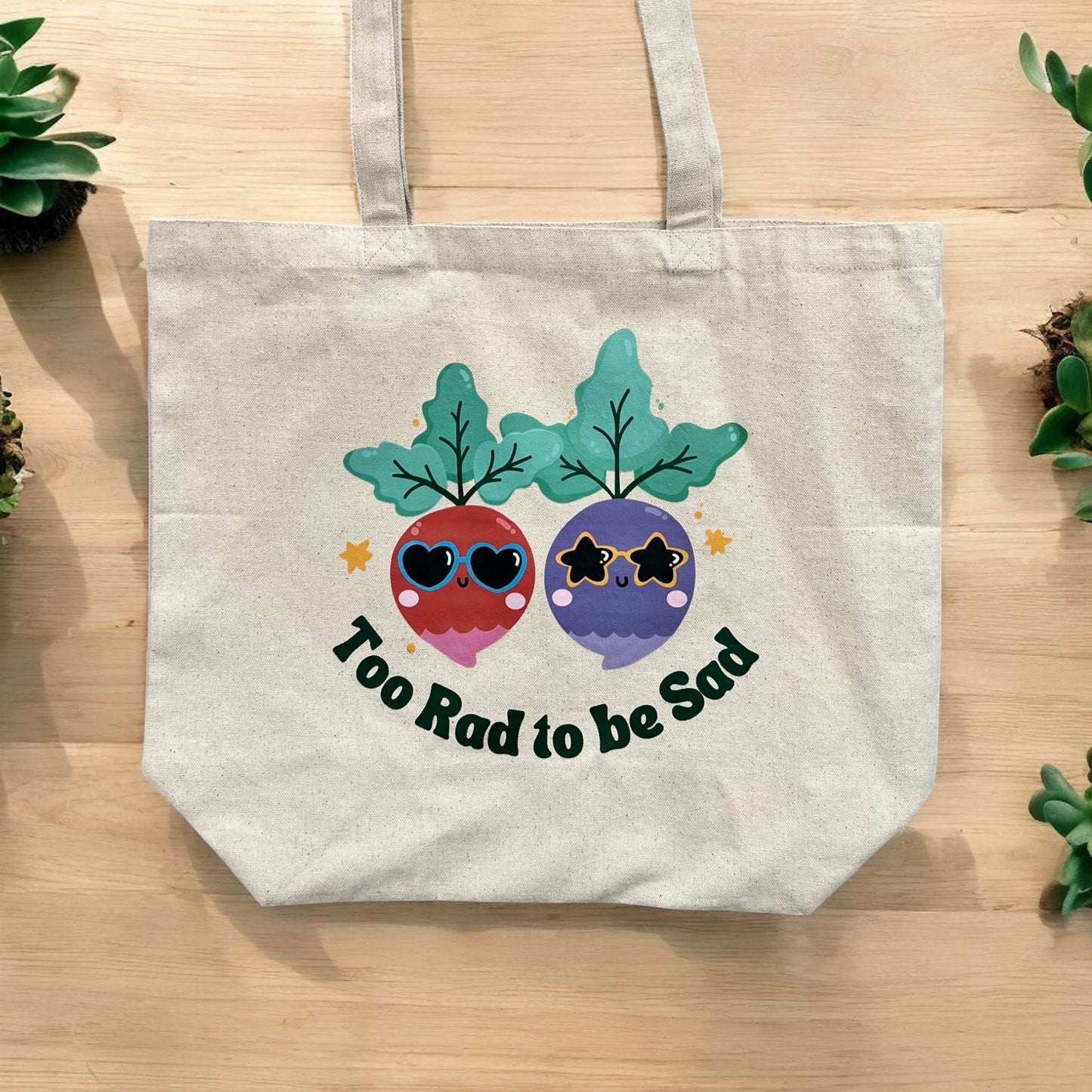 Too Rad to be Sad | Tote Bag