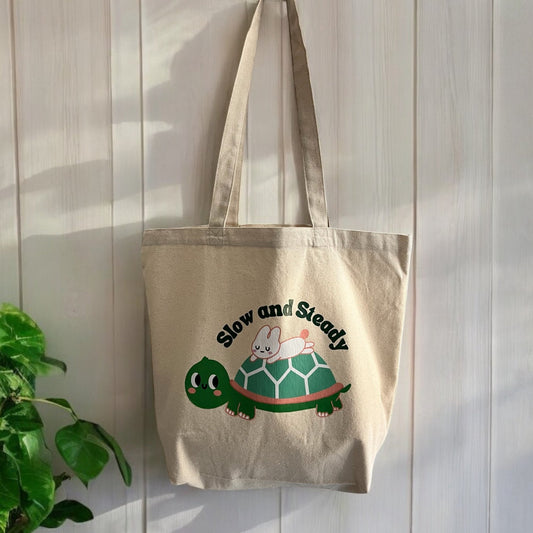 Slow and Steady | Tote Bag