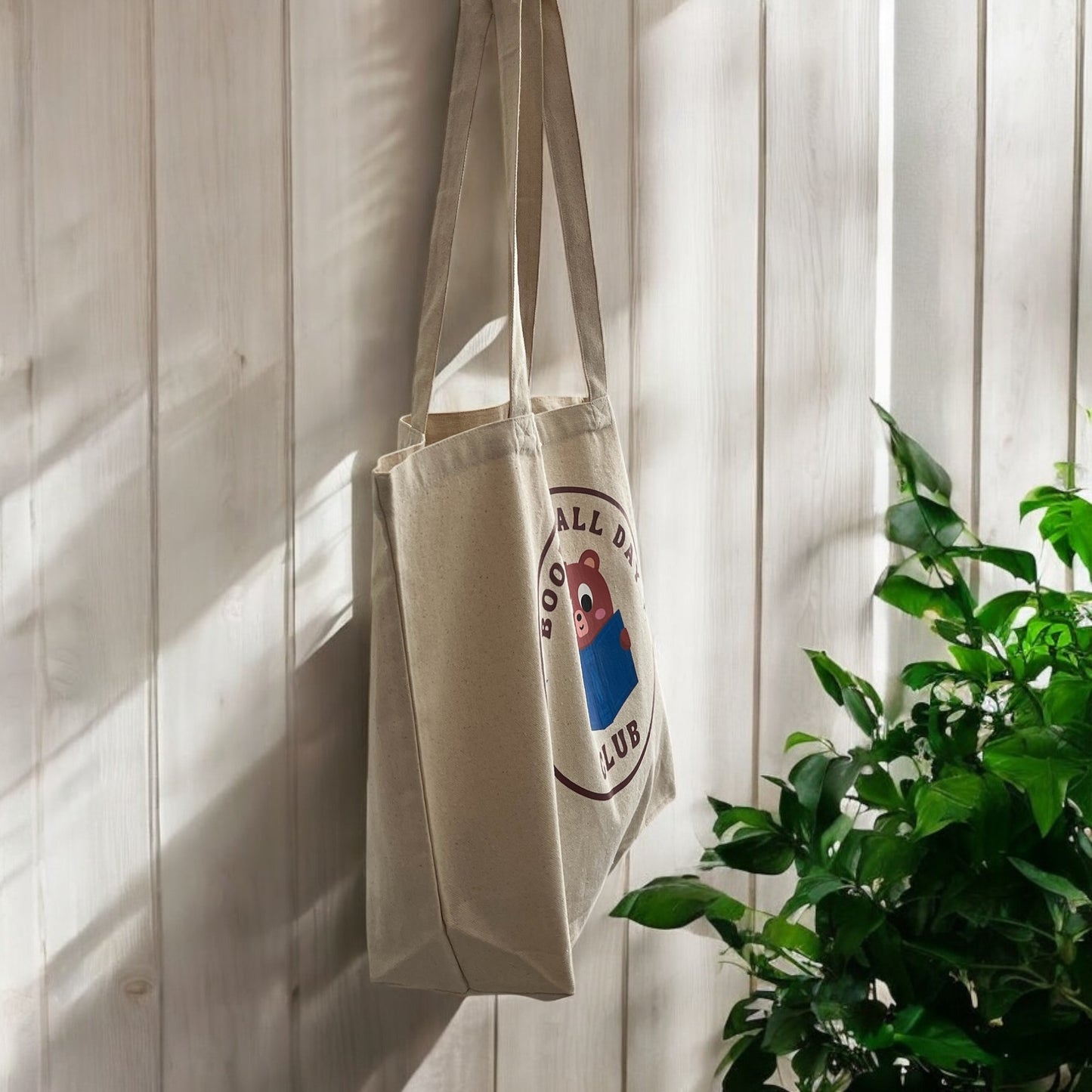 Booked All Day Club - Bear | Tote Bag