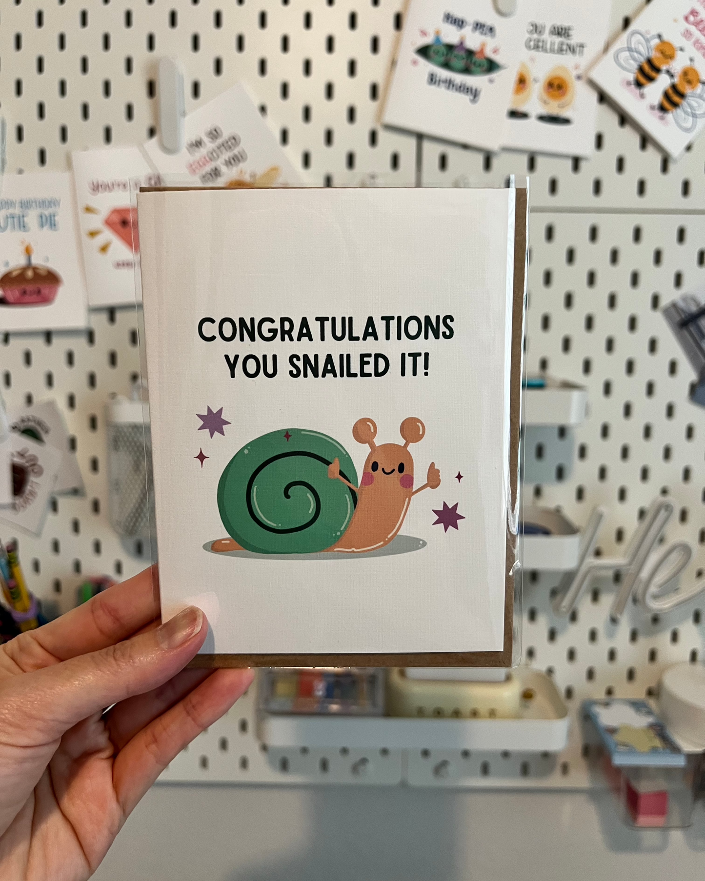 Congratulations! You Snailed It.