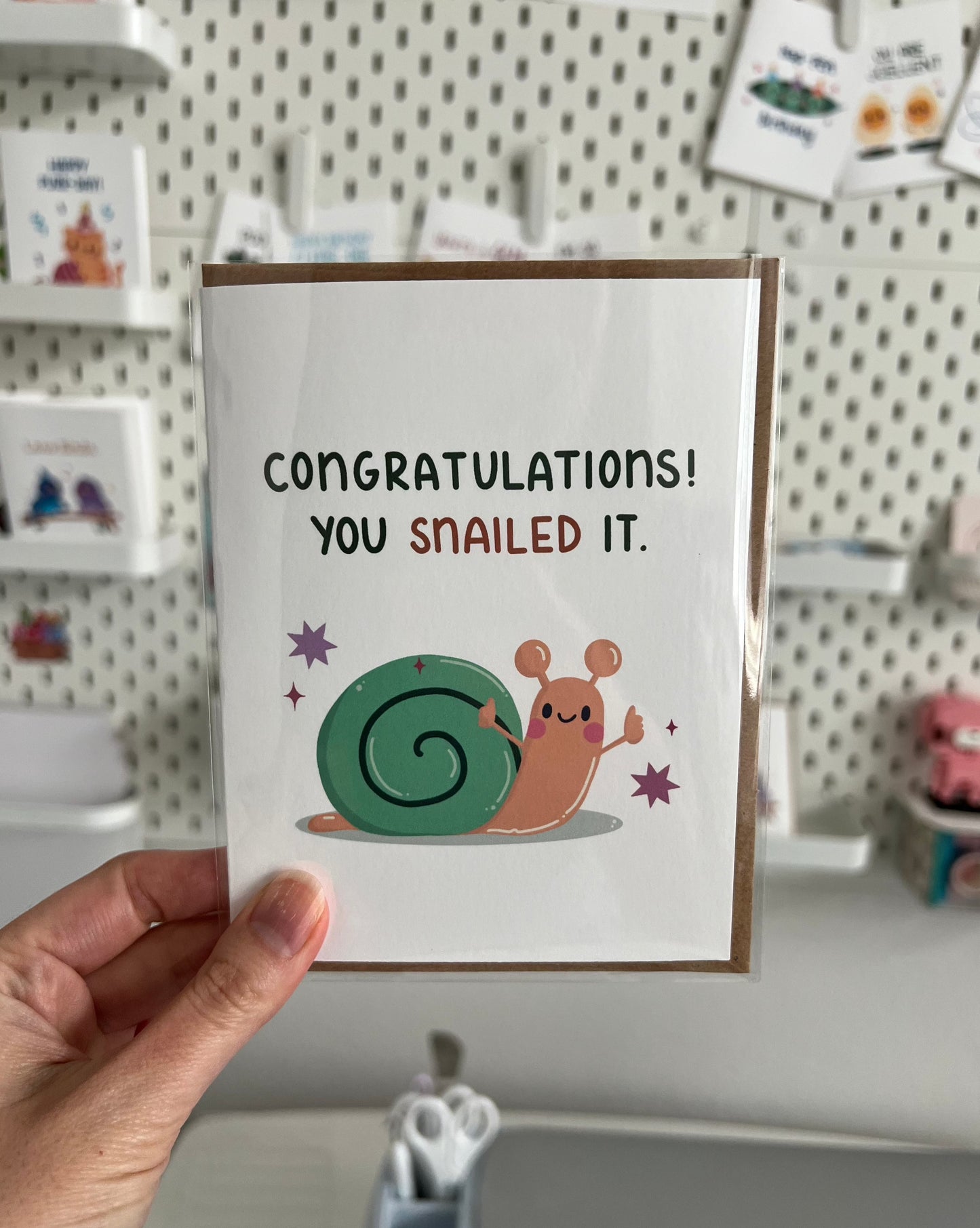 Congratulations! You Snailed It.