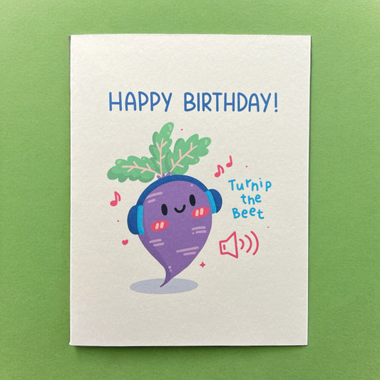 Happy Birthday, Turnip Up!