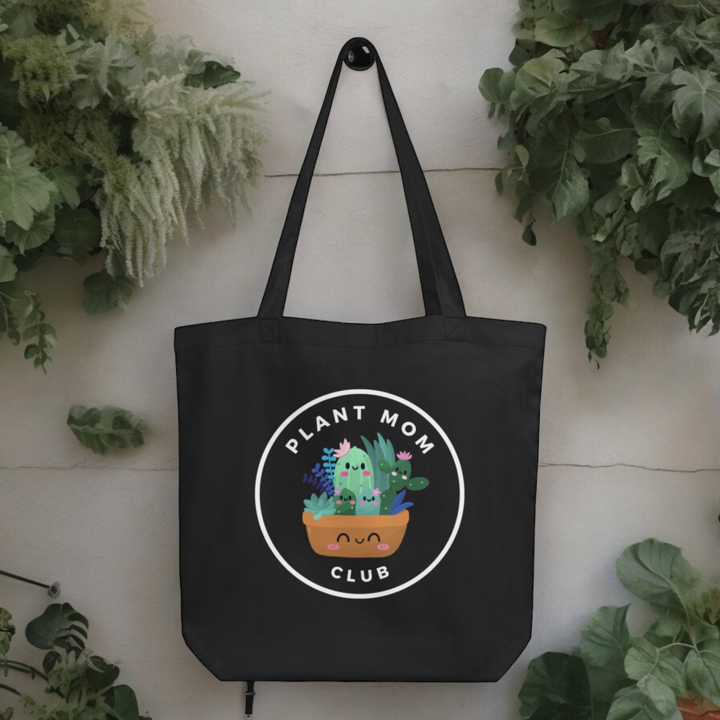 Plant Mom Club - Canvas Tote Bag