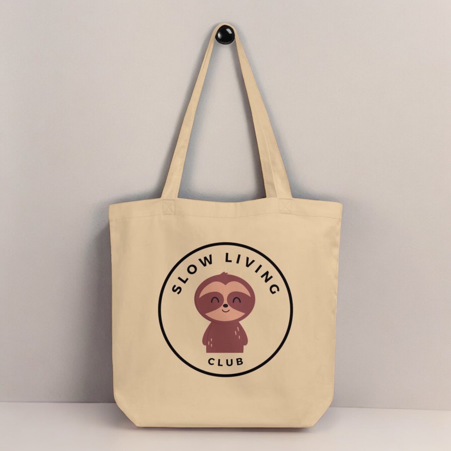 Slow Living Club - Canvas Tote Bag