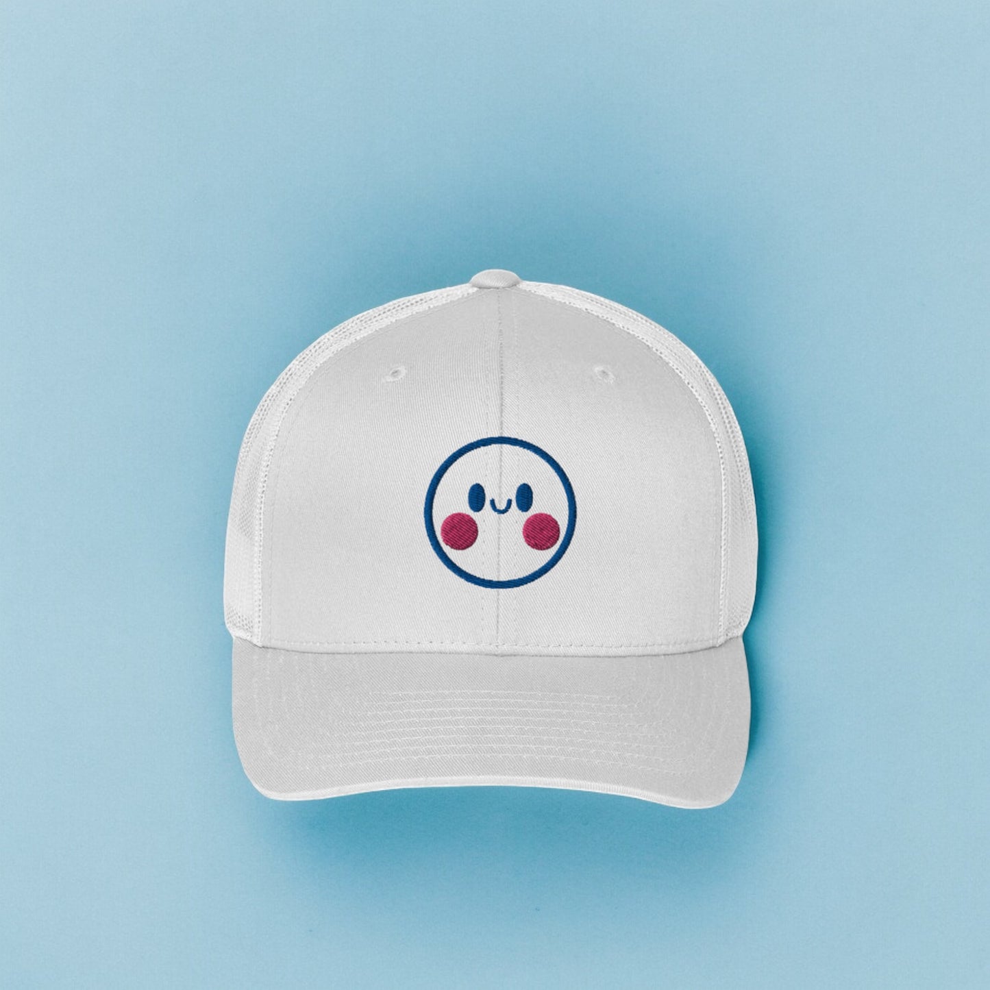 Smiley - Embroidered Trucker Cap