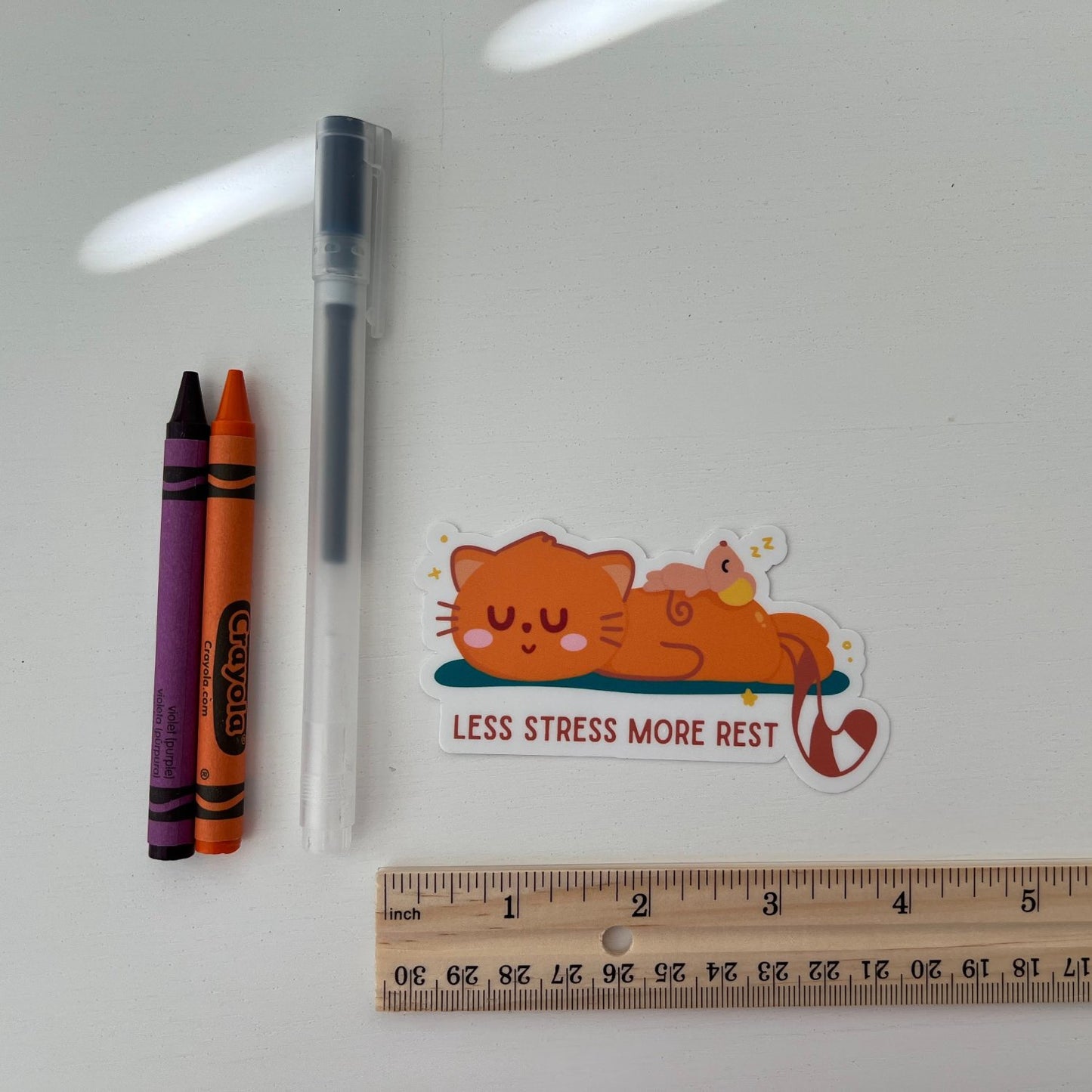 Less Stress More Rest | Sticker