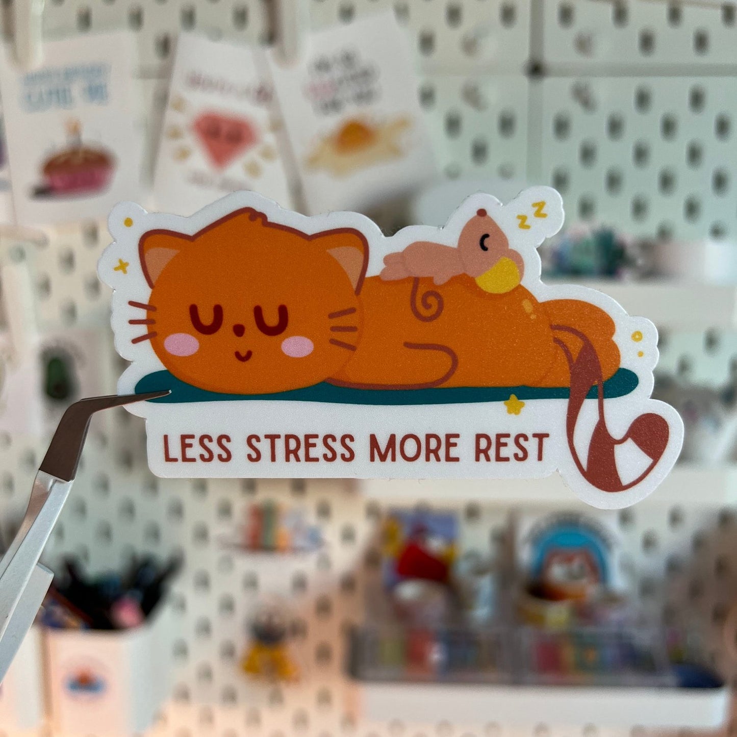 Less Stress More Rest | Sticker