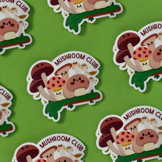 Mushroom Club | Sticker