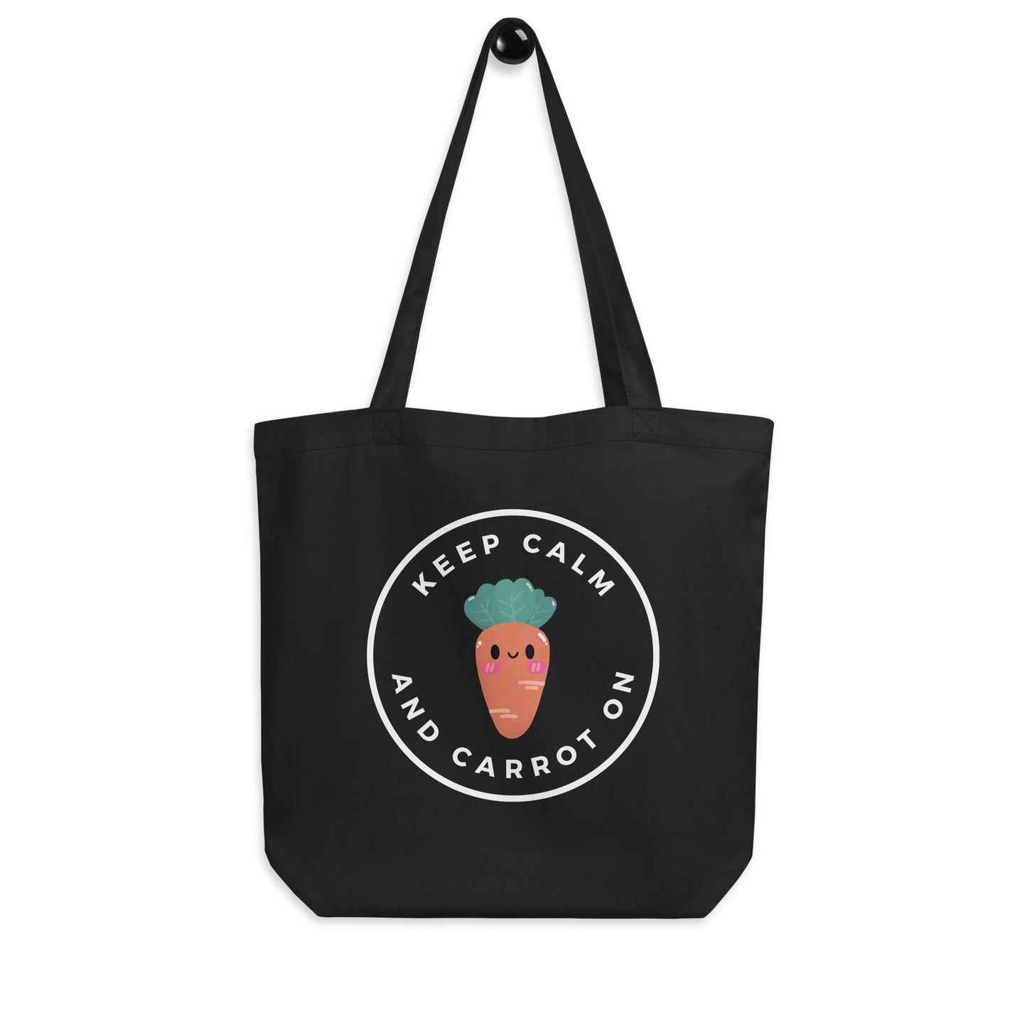 Keep Calm and Carrot On - Canvas Tote Bag