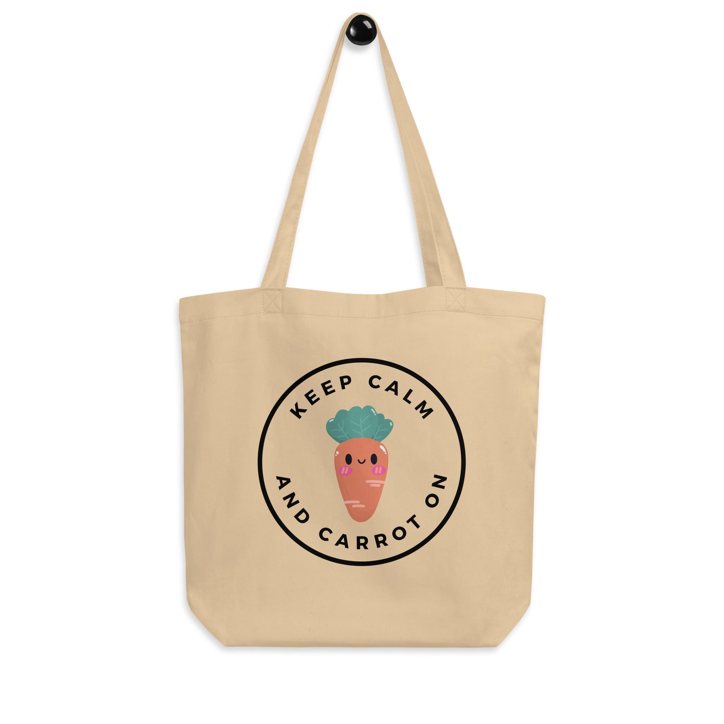 Keep Calm and Carrot On - Canvas Tote Bag