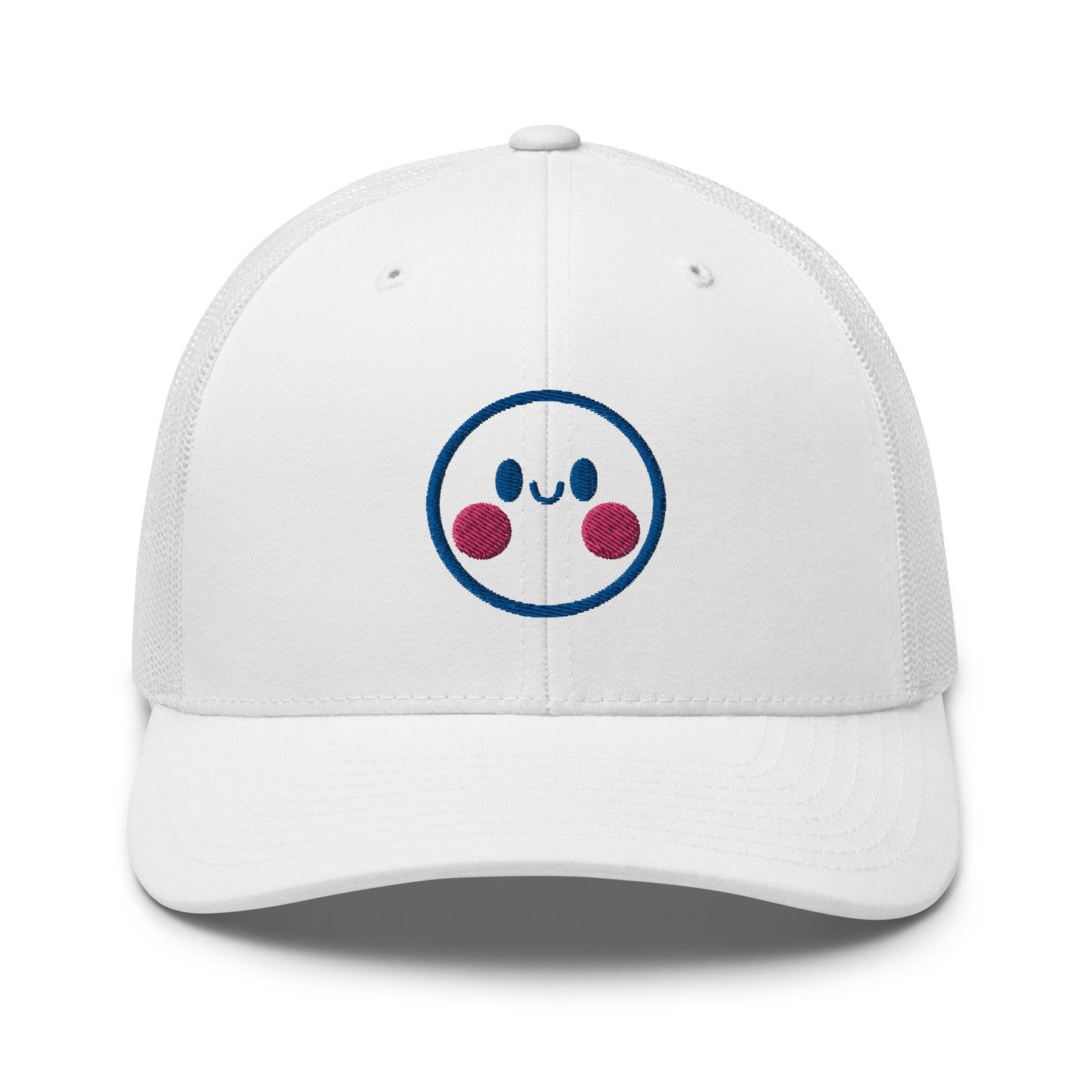 Smiley - Embroidered Trucker Cap